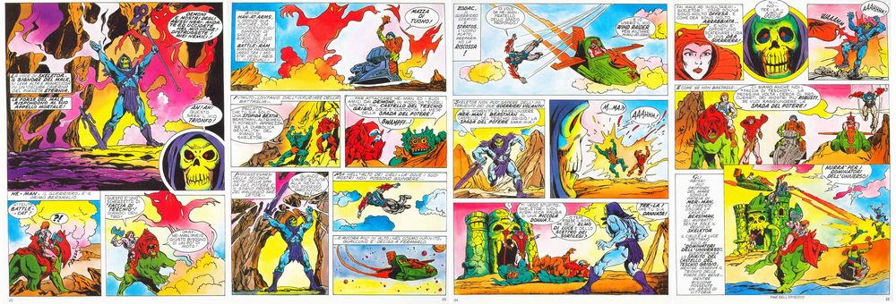 Masters of the Universe su Più disegnati da Y. Watanabe Masters of the Universe su Più disegnati da Y. Watanabe
